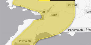 Warning! Met Office issues thunderstorm alert for South West