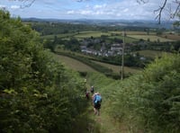 Views from Brent Hill for walkers