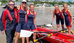 ‘Oar-some’ effort from Teign Scullers crew