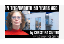 Flashback to 1973 and the read the stories of the day in Teignmouth