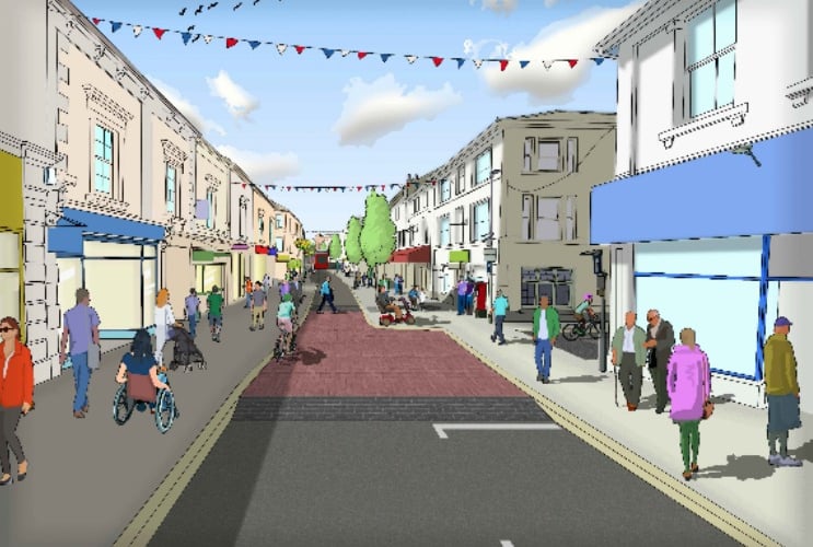 Plans for Queen Street 