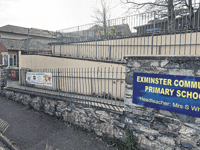 Homes and primary school without water in Exminster 