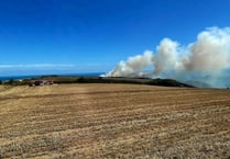 Firefighters tackle blaze at National Trust grounds 