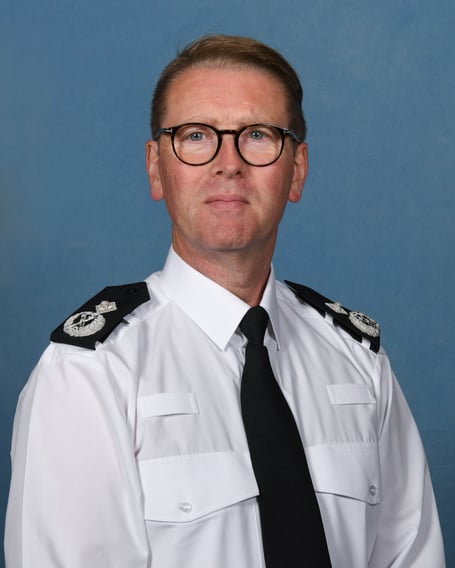 DCC Will Kerr OBE, new Devon and Cornwall chief constable.
