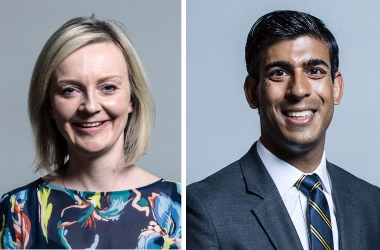 Liz Truss won 57 per cent compared to Rishi Sunak's 43 
(Image: Parliament) (Sept 2022)