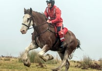 Back in the saddle for Air Ambulance fundraiser