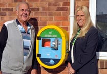 Community centre has defibrillator installed