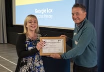 Inspirational teacherGeorgie wins award