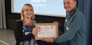 Inspirational teacherGeorgie wins award