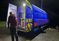Moorland search for missing man
