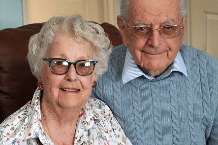 Celebrating 70 years - Nora and David Vallance 