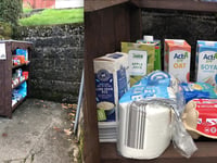 Hennock hero sets up community food shelf