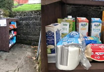 Hennock hero sets up community food shelf