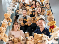 Abbey’s teddies go worldwide