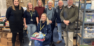 Hampers for people in temporary accommodation over Christmas