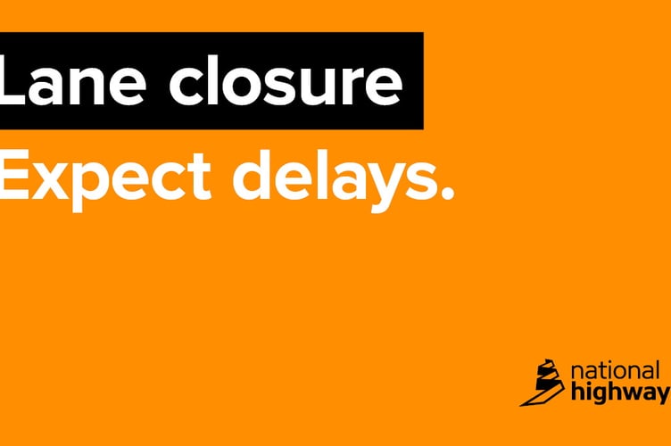 Lane Closures - National Highways