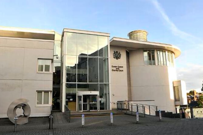 Exeter Crown Court.
