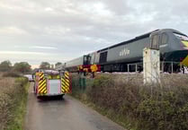 Fire halts train at Starcross