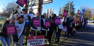 Nurses in Devon on strike today