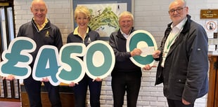 Golfers raise £4,500 for cancer charity