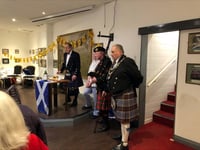 Mayor and guests celebrate Burns Night