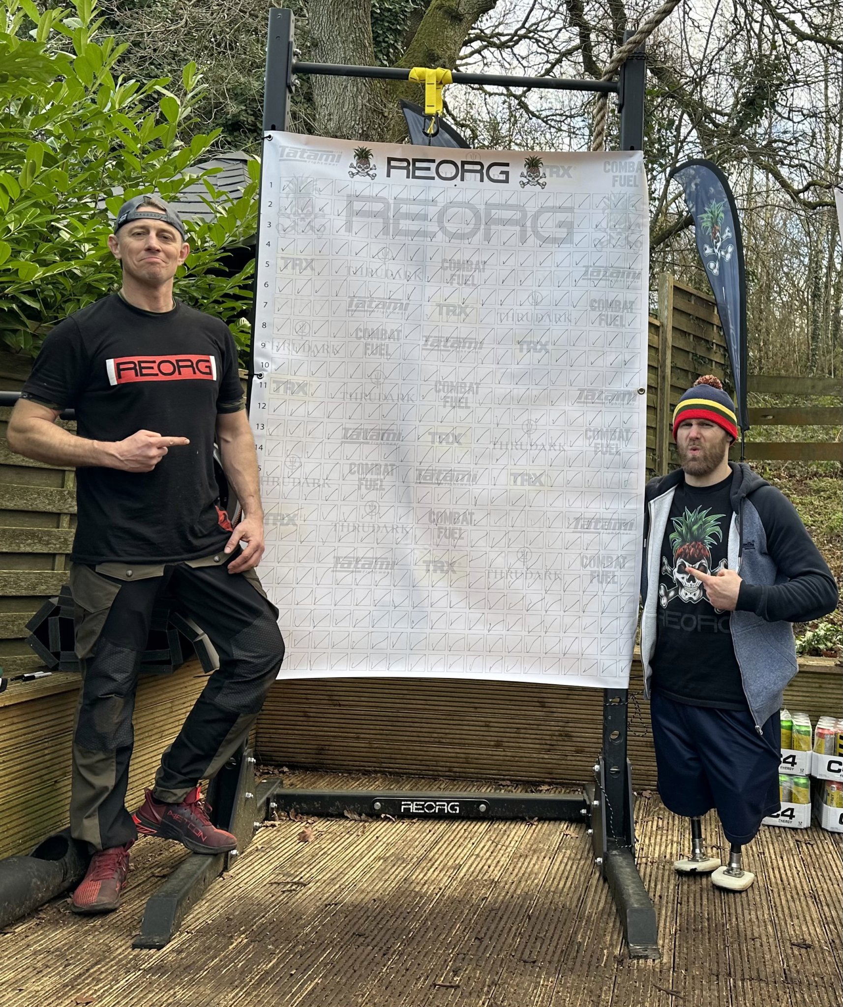 Watch: Veteran Sam Sheriff's monster rope challenge for charity 