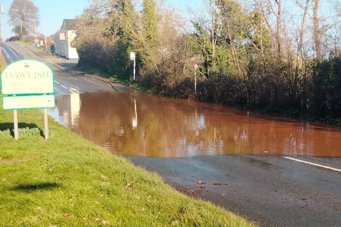 Noreen Goodchild's photo of water on the A379 