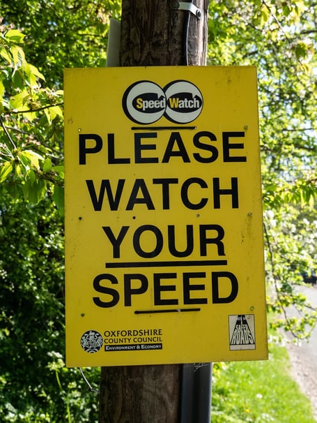 speed watch stock image