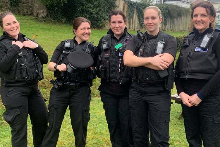 NEWTON Abbot Police have shown their support for International Women's Day by posting a picture of their female staff.
Picture: Newton Abbot Police Station (March 2023)