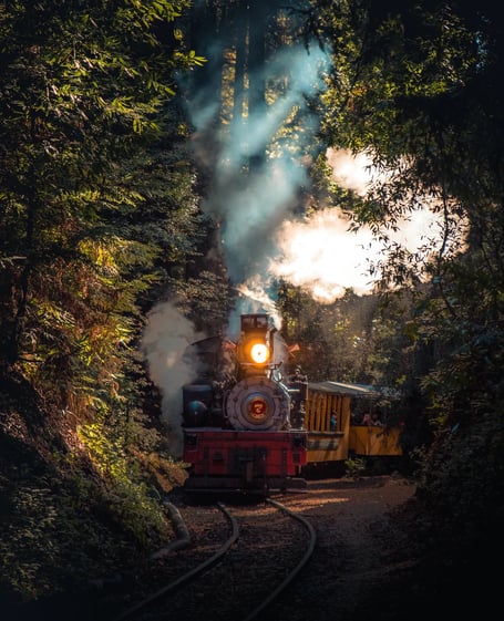 railway stock image