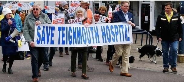 Campaigners continue to fight to keep Teignmouth Hospital open 