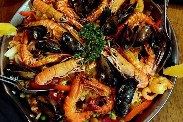 Paella night... that’ll do ricely