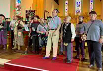 Rousing opening performance for Shanty Festival from the u3a shipmates
