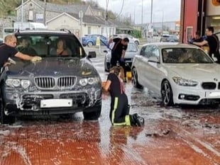 Get your car washed at Newton Abbot Fire Station today, Saturday