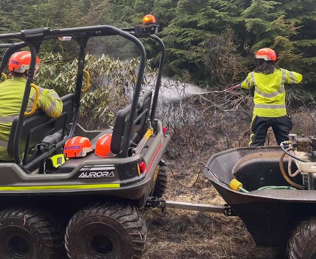 Take your rubbish home plea after forest fire
