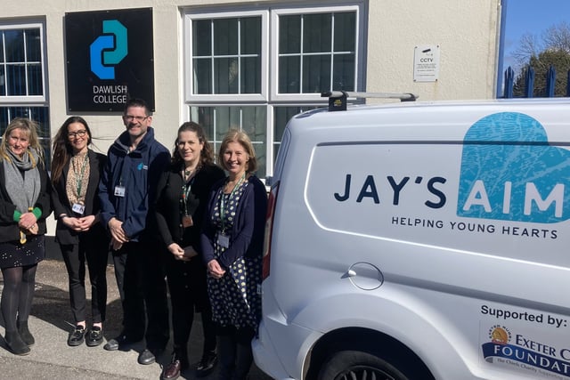 College staff aiming high injump for Jay’s Aim charity
