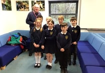 Joint winners of hard fought schools quiz