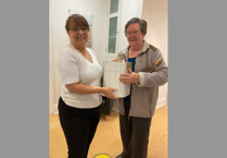 Rowcroft Hospice the real winner in Easter raffle