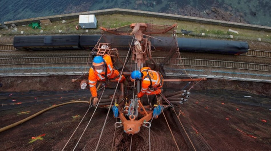 Trial work to start on Teignmouth cliffs 