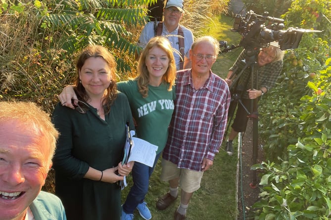 Cliff Curd's garden will feature on BBC Gardners' World 