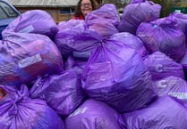 Slimmers donate clothes worth thousands for charity 