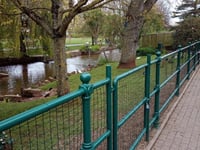 New railings to protect Dawlish waterfowl 