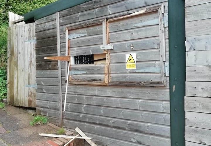 The Cafe at Coryton Cove broken into for the second time in two weeks.