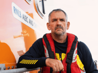 Lifeboat crew celebrate top volunteer