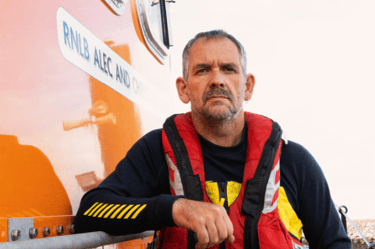 Torbay RNLI Coxswain Mark Criddle