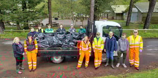 Big Mc-Clean-up at Haldon Forest