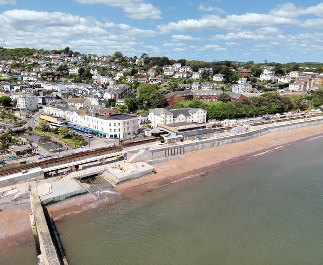 £80million Dawlish sea wall opening announced 