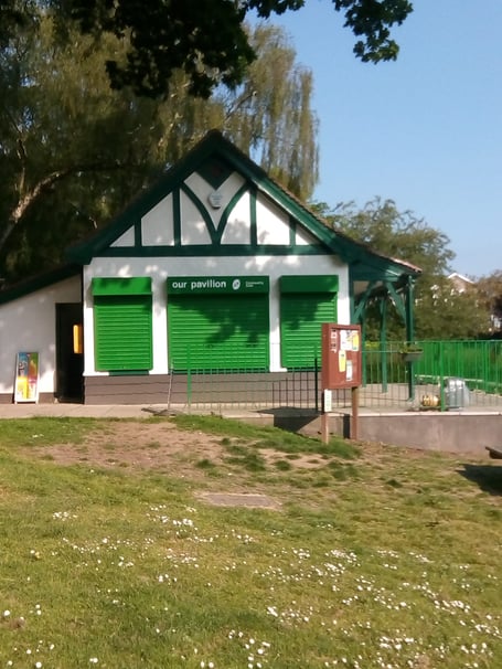 Our Pavilion community cafe broken into 