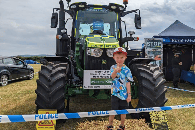 Youngster Ruben with Optimus Crime