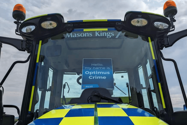 Teignmouth and Dawlish Police unveil 'Optimus Crime'